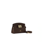 Cuoieria Fiorentina | Pochette Bella Soft Pouch In Nabuck | Cioccolato