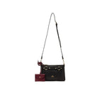 Cuoieria Fiorentina | Pouch Piccola Clara In Pelle Bottalata | Nero Bordeaux