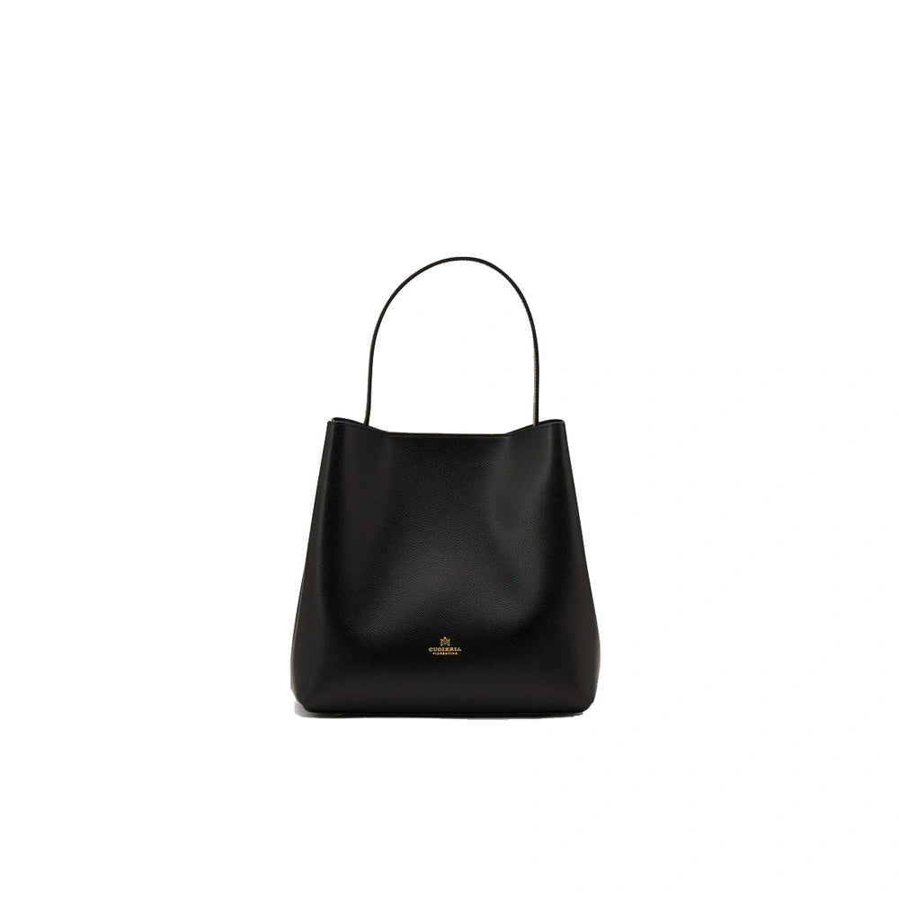 Cuoieria Fiorentina | Secchiello Alice In Pelle Palmellata | Nero