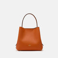 Cuoieria Fiorentina | Secchiello Candy in Pelle Bottalata | Arancio