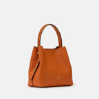 Cuoieria Fiorentina | Secchiello Candy in Pelle Bottalata | Arancio