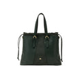 Cuoieria Fiorentina | Shopping Bag Sybel Suede Multimateriale | Muschio