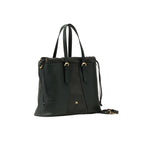 Cuoieria Fiorentina | Shopping Bag Sybel Suede Multimateriale | Muschio