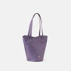 Cuoieria Fiorentina | Shopping Bag Twin in Pelle Bottalata | Lavanda