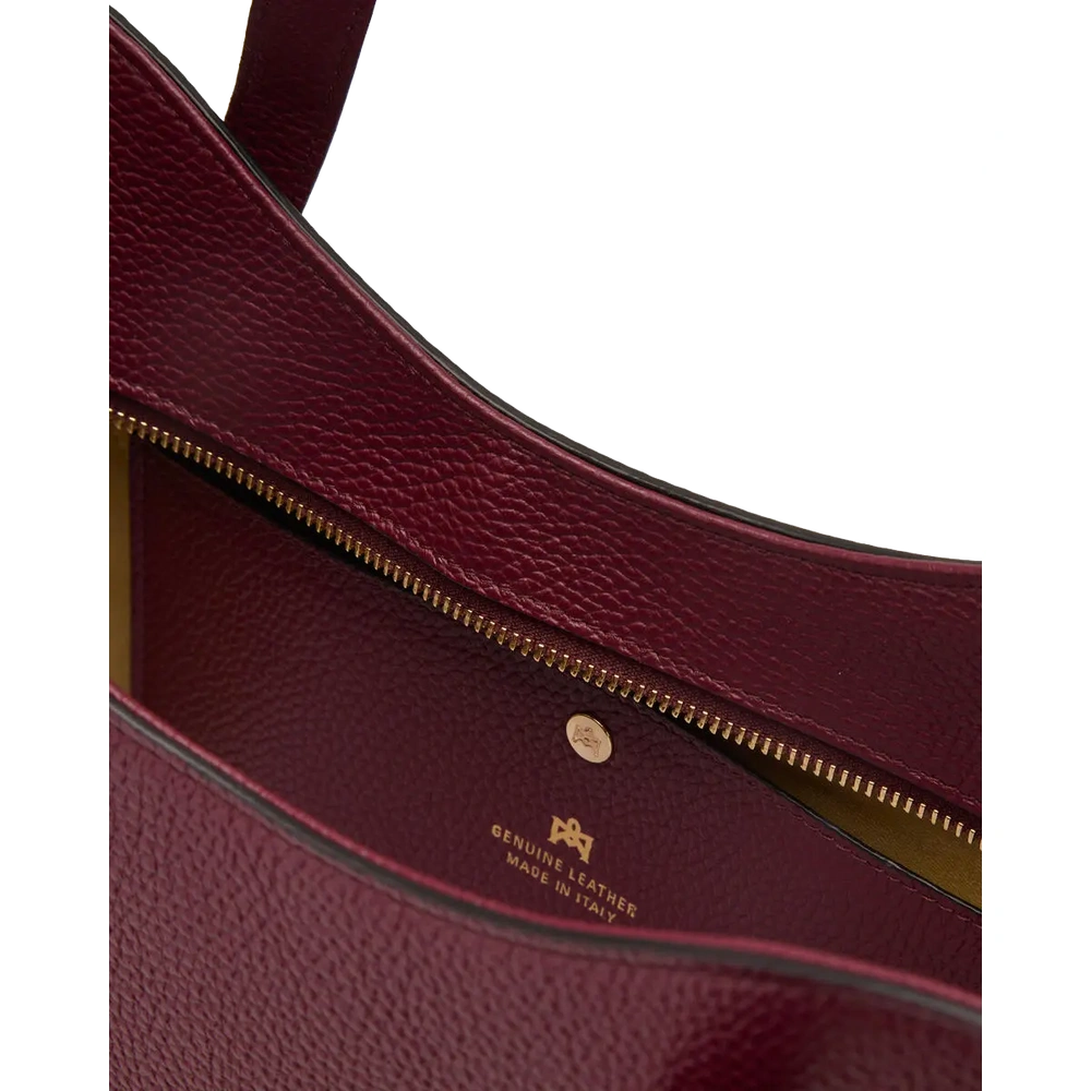 Cuoieria Fiorentina | Shopping Bag Wave In Pelle Bottalata | Bordeaux