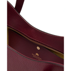 Cuoieria Fiorentina | Shopping Bag Wave In Pelle Bottalata | Bordeaux