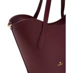 Cuoieria Fiorentina | Shopping Bag Wave In Pelle Bottalata | Bordeaux