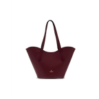 Cuoieria Fiorentina | Shopping Bag Wave In Pelle Bottalata | Bordeaux