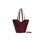 Cuoieria Fiorentina | Shopping Bag Wave In Pelle Bottalata | Bordeaux