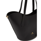 Cuoieria Fiorentina | Shopping Bag Wave In Pelle Bottalata | Nero