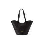 Cuoieria Fiorentina | Shopping Bag Wave In Pelle Bottalata | Nero