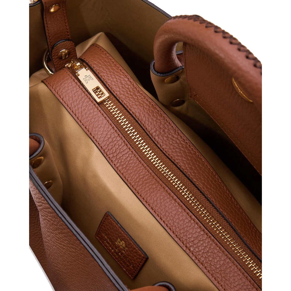 Cuoieria Fiorentina | Tote Bag Candy In Pelle Bottalata | Caramel