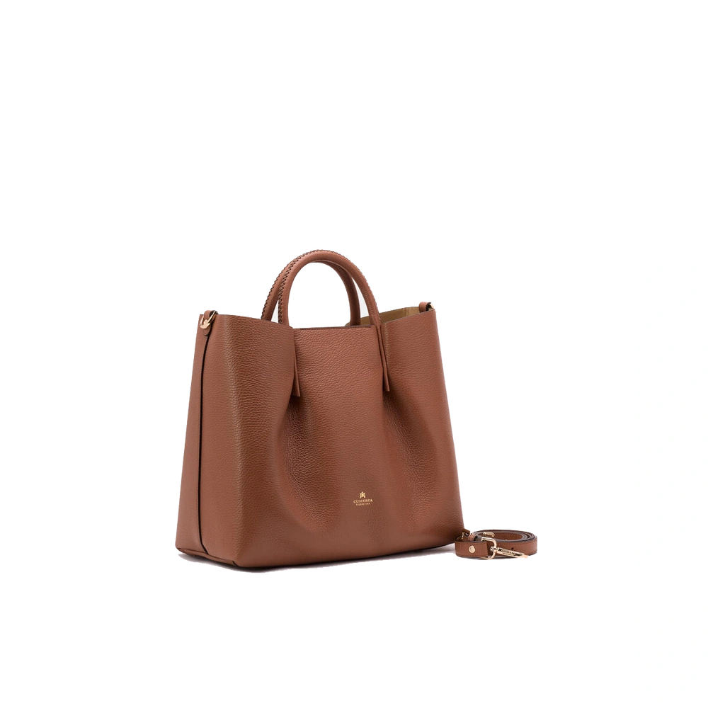 Cuoieria Fiorentina | Tote Bag Candy In Pelle Bottalata | Caramel