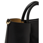 Cuoieria Fiorentina | Tote Bag Candy In Pelle Bottalata | Nero