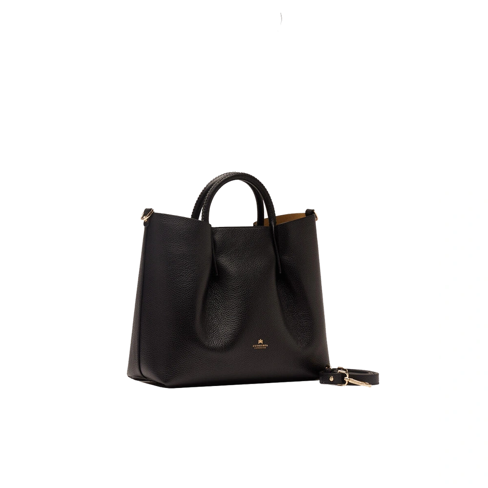 Cuoieria Fiorentina | Tote Bag Candy In Pelle Bottalata | Nero