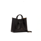 Cuoieria Fiorentina | Tote Bag Candy In Pelle Bottalata | Nero