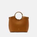 Cuoieria Fiorentina | Tote Bag Oblò in Pelle Palmellato | Lion