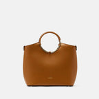 Cuoieria Fiorentina | Tote Bag Oblò in Pelle Palmellato | Lion