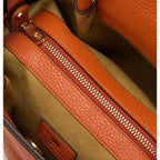 Cuoieria Fiorentina | Tote Bag Piccola Candy in Pelle Bottalata | Arancio