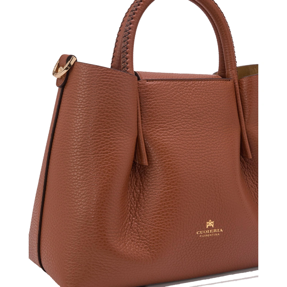 Cuoieria Fiorentina | Tote Bag Piccola Candy In Pelle Bottalata | Caramel