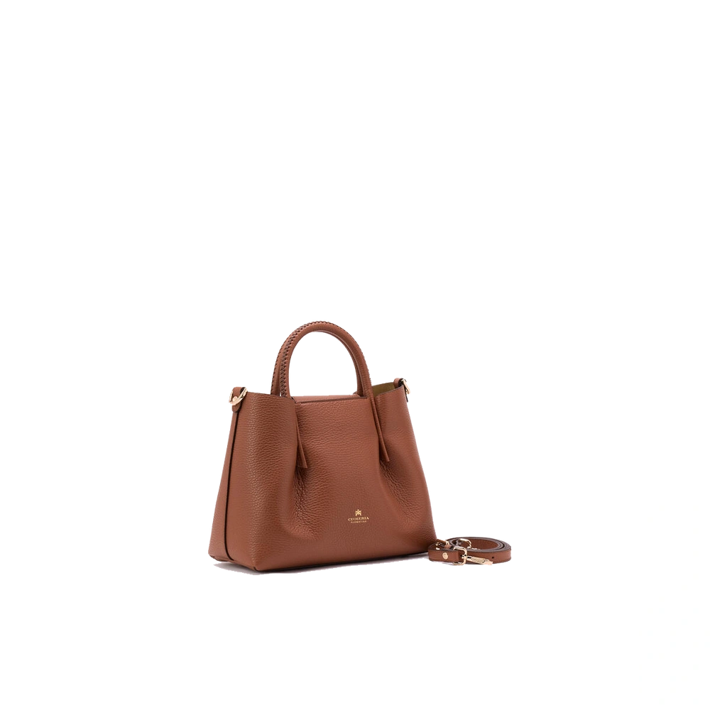 Cuoieria Fiorentina | Tote Bag Piccola Candy In Pelle Bottalata | Caramel