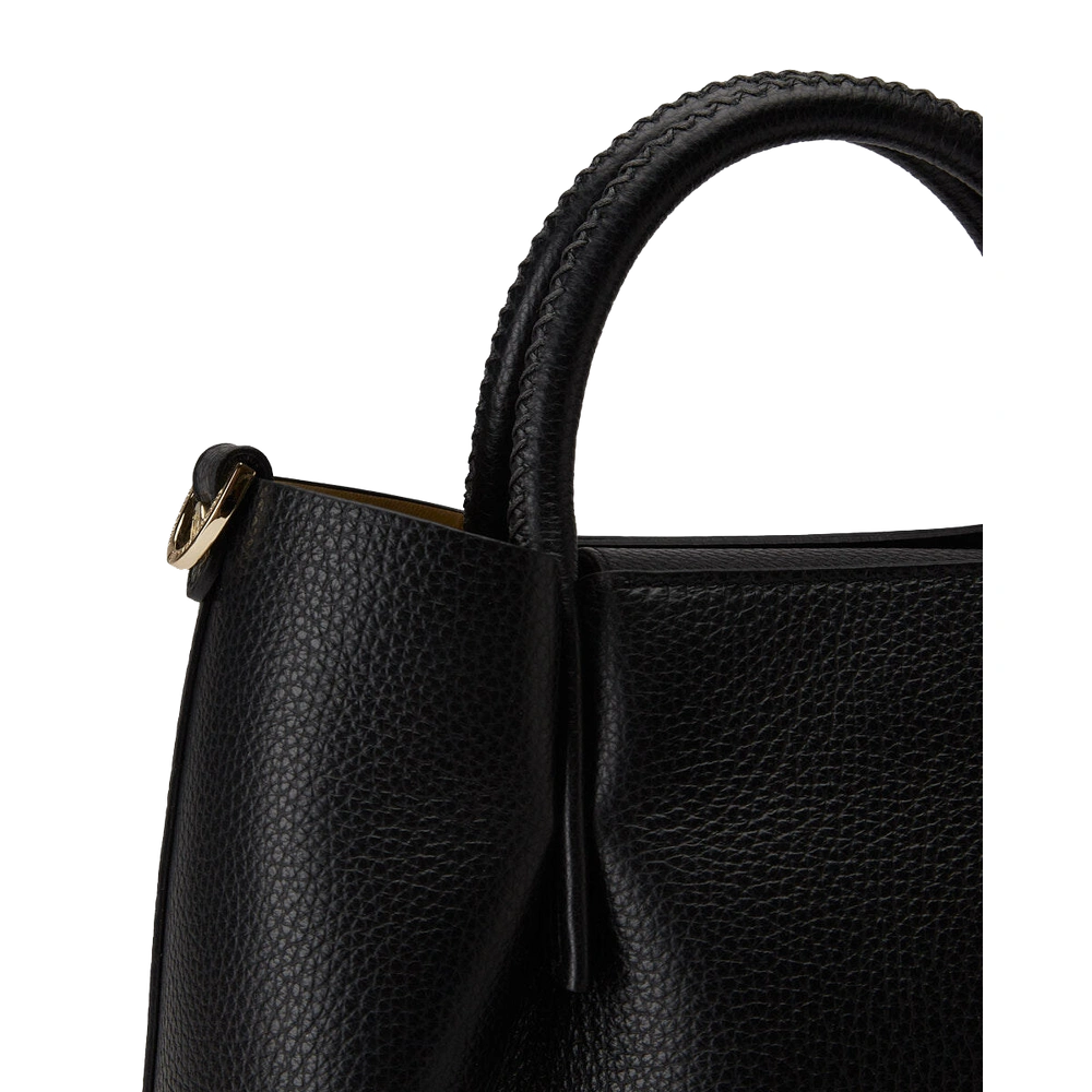Cuoieria Fiorentina | Tote Bag Piccola Candy In Pelle Bottalata | Nero