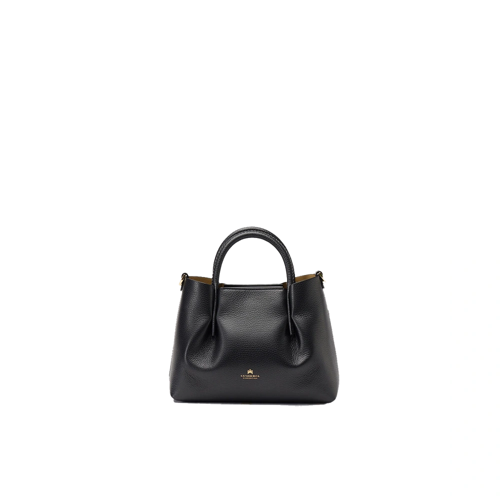 Cuoieria Fiorentina | Tote Bag Piccola Candy In Pelle Bottalata | Nero