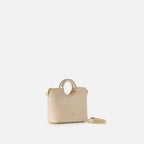 Cuoieria Fiorentina | Tote Bag Piccola Oblò in Pelle Palmellato | Prosecco