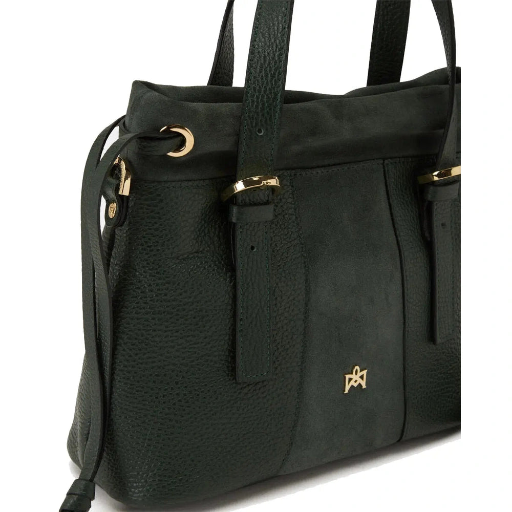 Cuoieria Fiorentina | Tote Bag Piccola Sybel In Pelle | Muschio