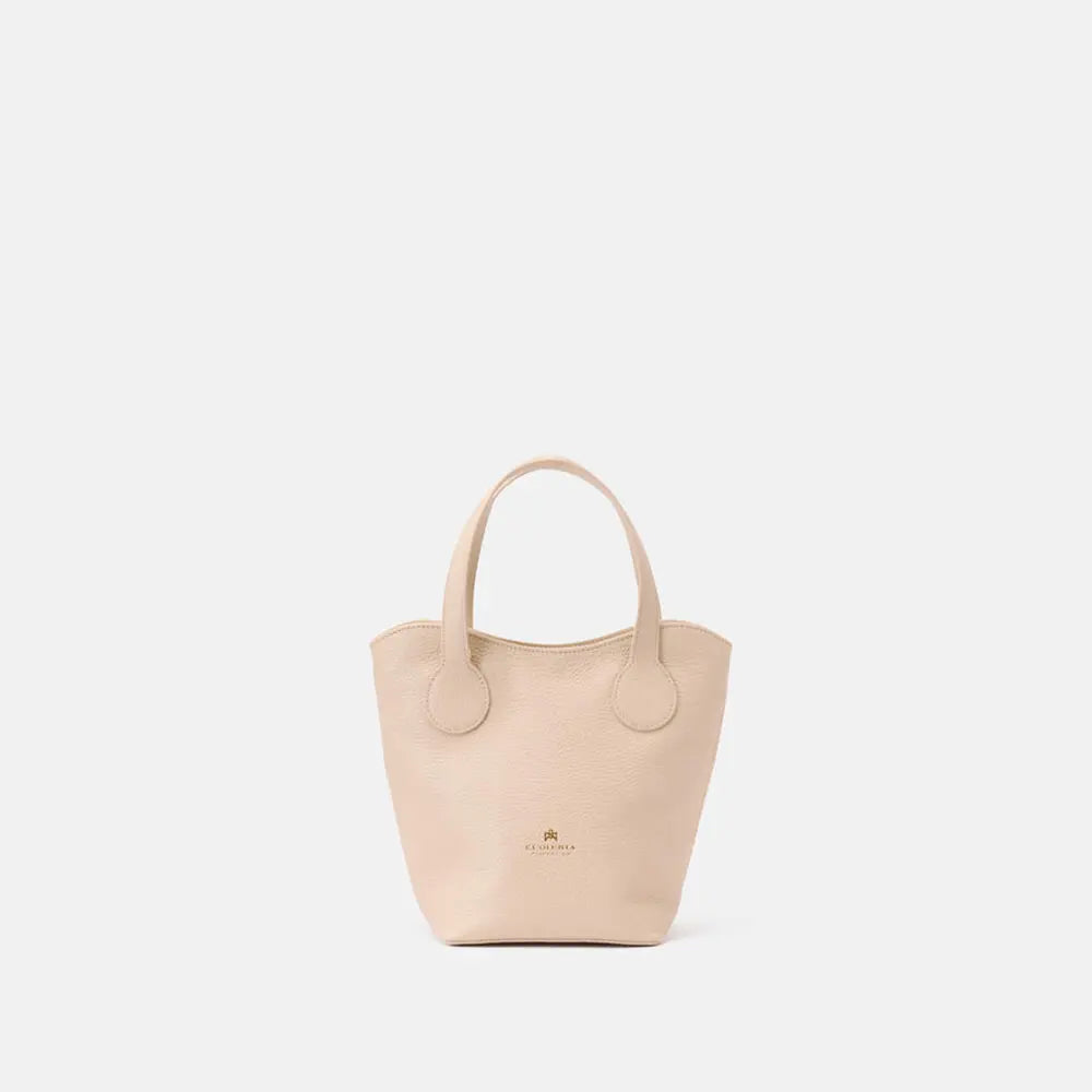 Cuoieria Fiorentina | Tote Bag Piccola Twin in Pelle Bottalata | Prosecco