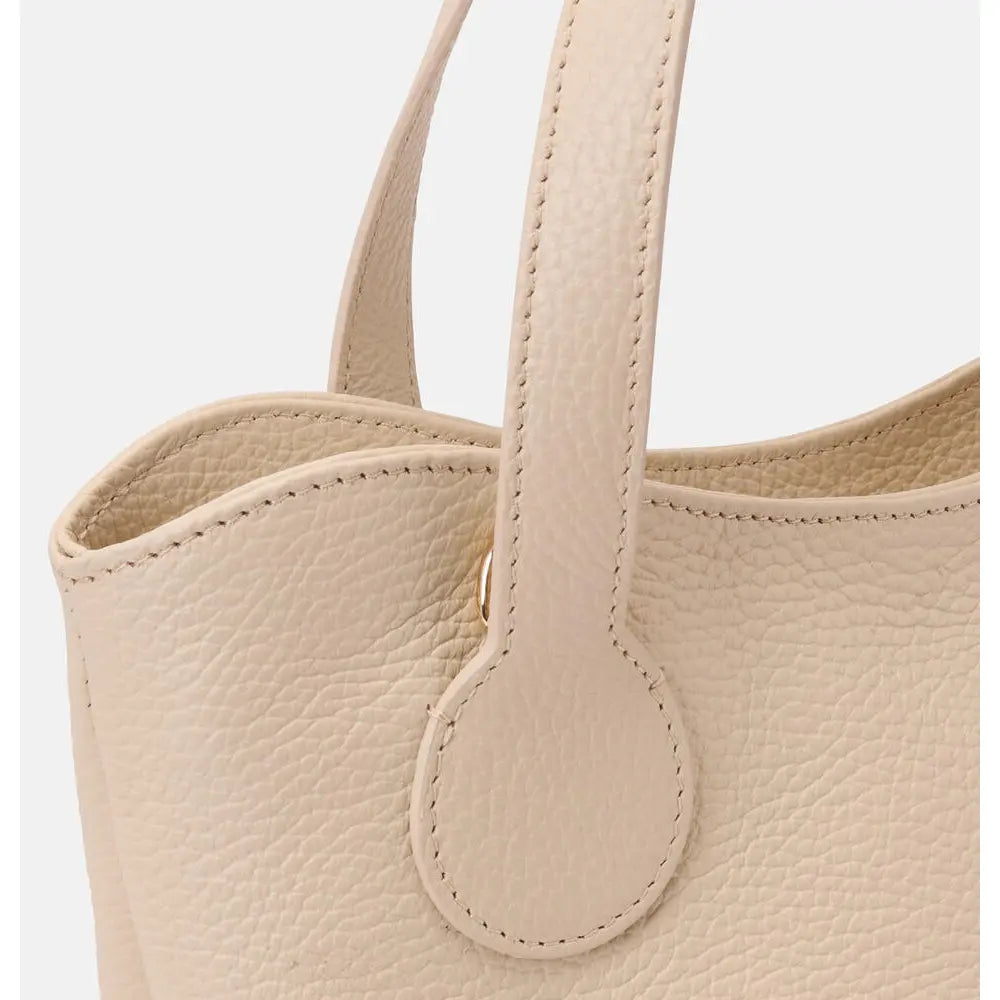 Cuoieria Fiorentina | Tote Bag Piccola Twin in Pelle Bottalata | Prosecco