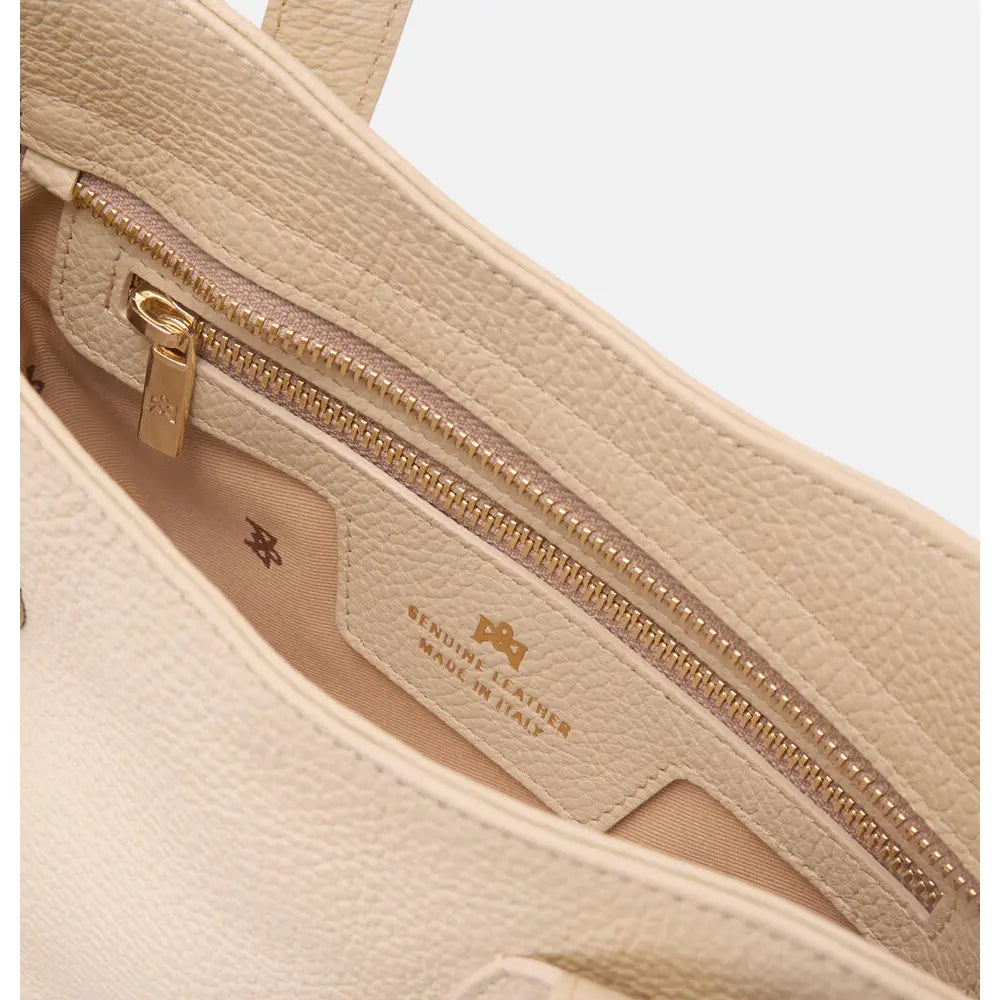 Cuoieria Fiorentina | Tote Bag Piccola Twin in Pelle Bottalata | Prosecco