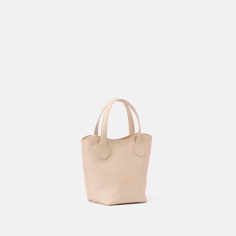 Cuoieria Fiorentina | Tote Bag Piccola Twin in Pelle Bottalata | Prosecco
