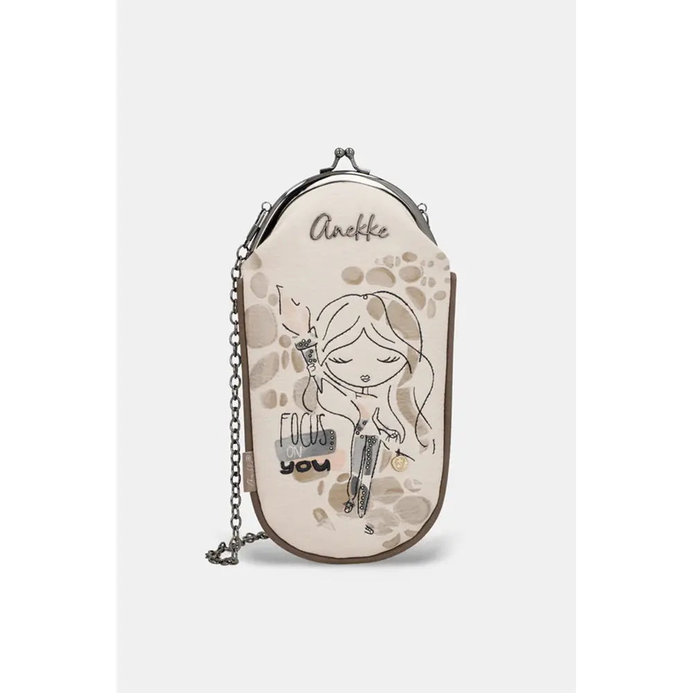 Anekke Custodia per Occhiali Olympia | Protezione con Catena ed Eleganza