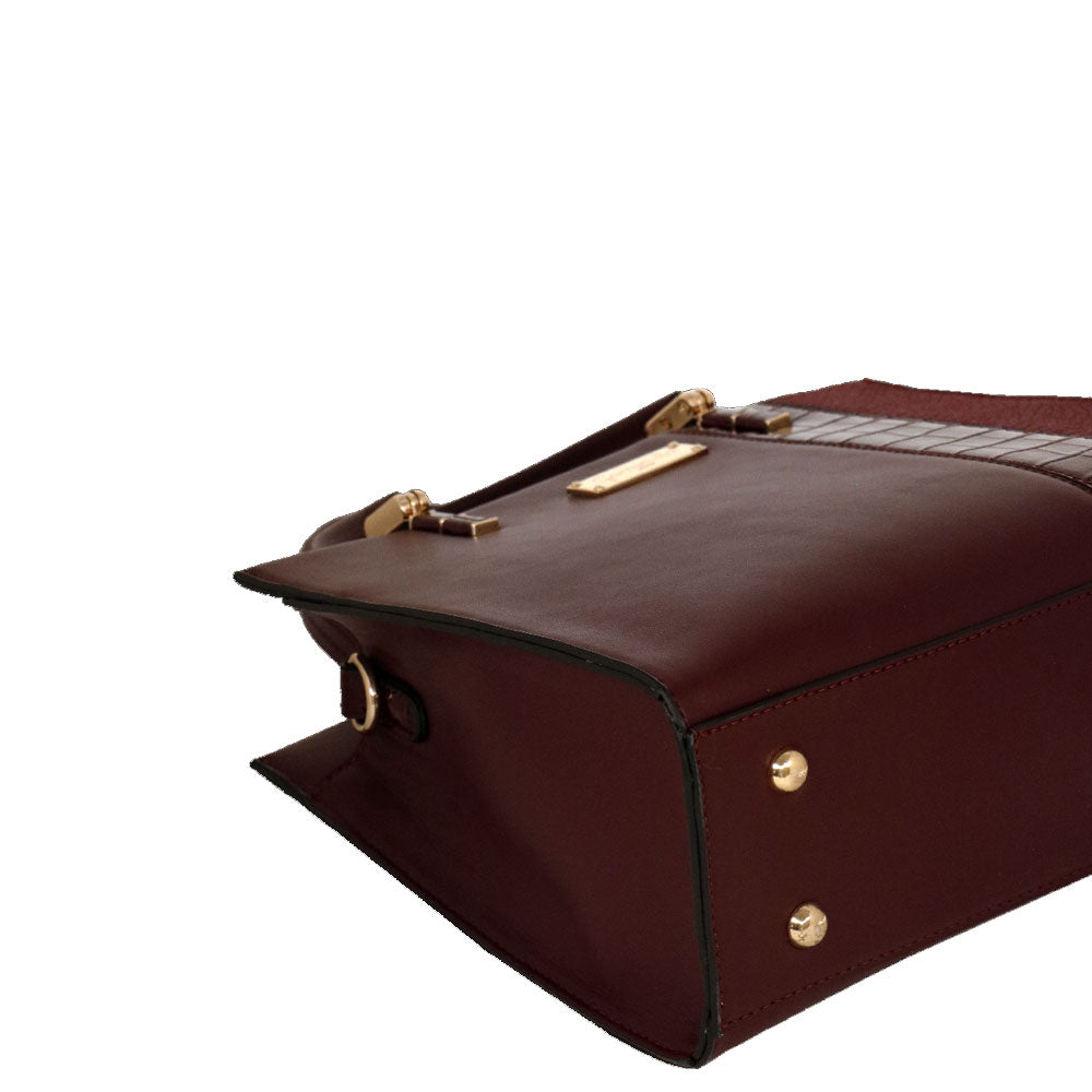 Camomilla Milano | Borsa a Mano Jungle M | Animalier Bordeaux