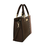 Camomilla Milano | Borsa a Mano Jungle M | Stampa Animalier Marrone