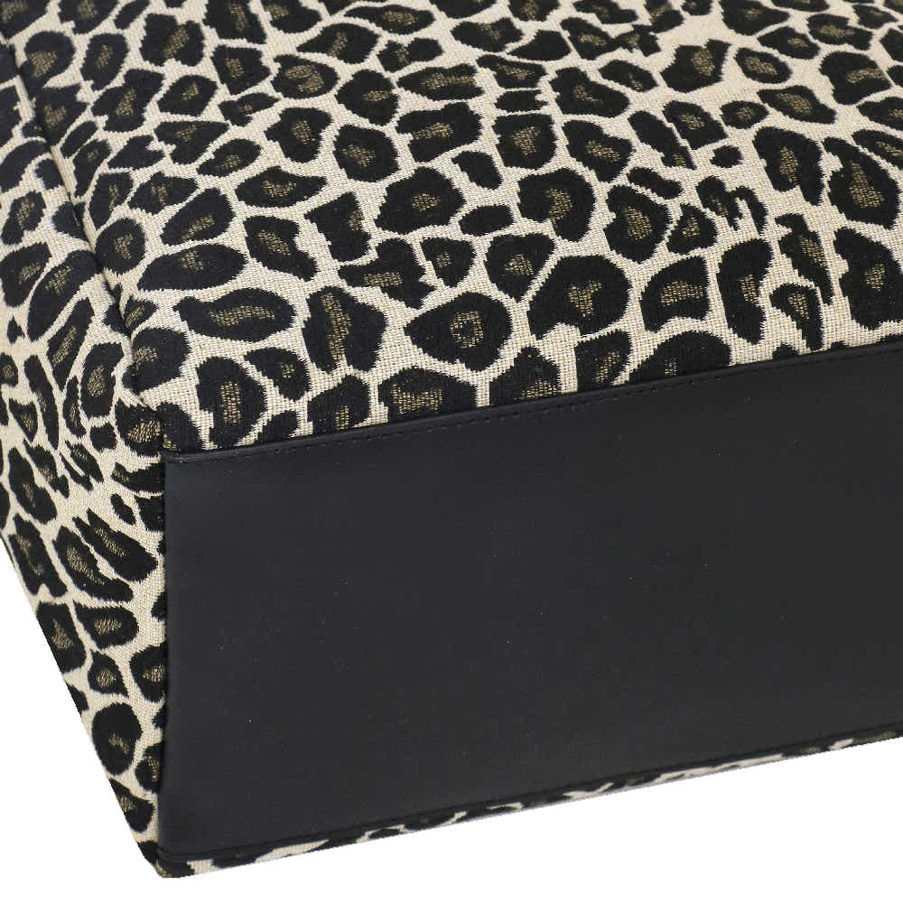 Camomilla Milano | Borsa a Mano L Lulu Beige | Stampa Leopardata Tapestry