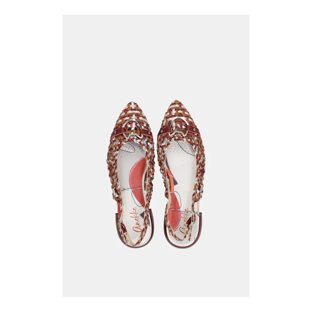 Anekke Sandali Slingback Bordeaux Eikon | Nuova Collezione 2026 SS26
