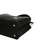 Camomilla Milano | Borsa a Mano Chic Jungle M | Animalier Nero