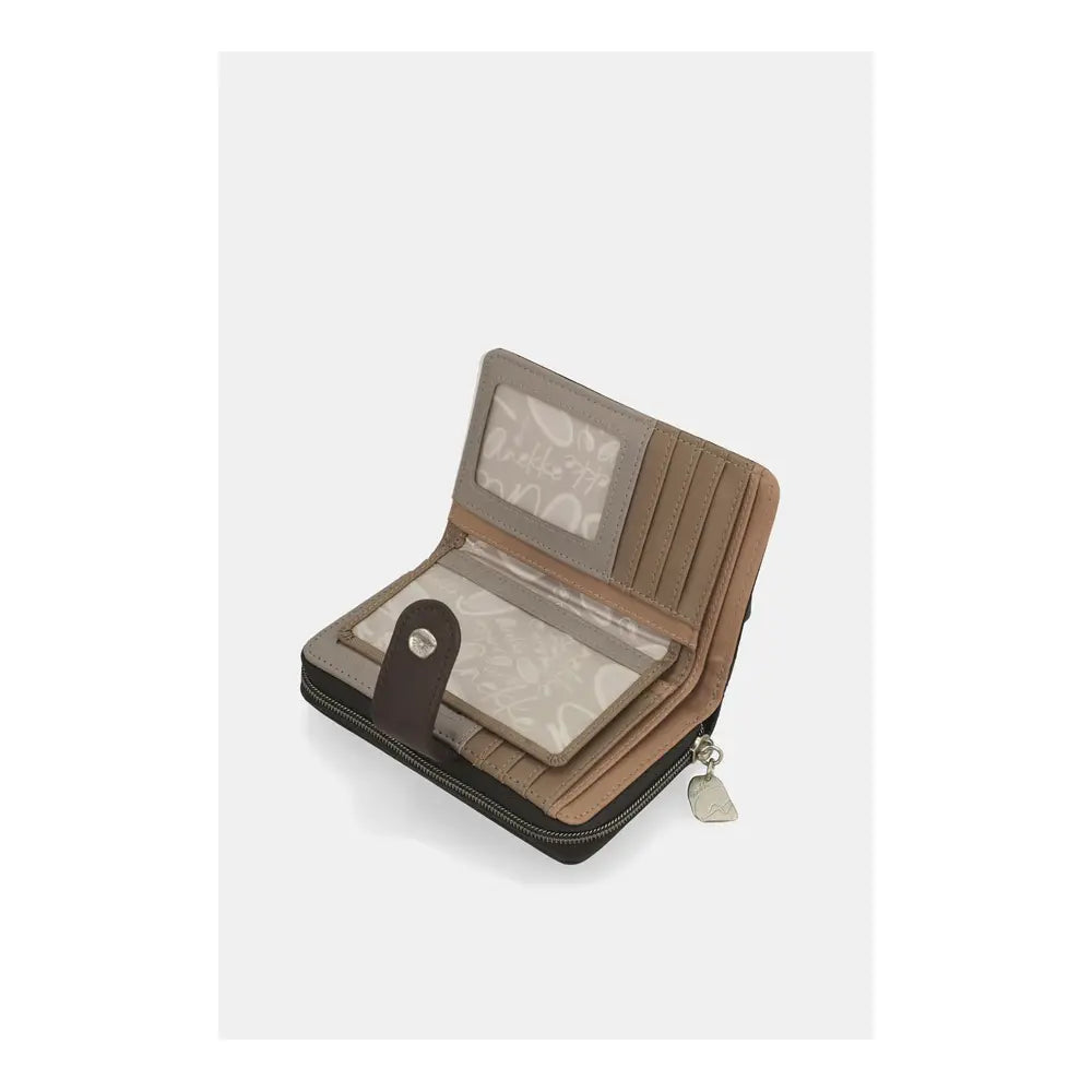Anekke Portafoglio Rigido Medio RFID Sophia | Nuova Collezione 2026 SS26 | 16 cm