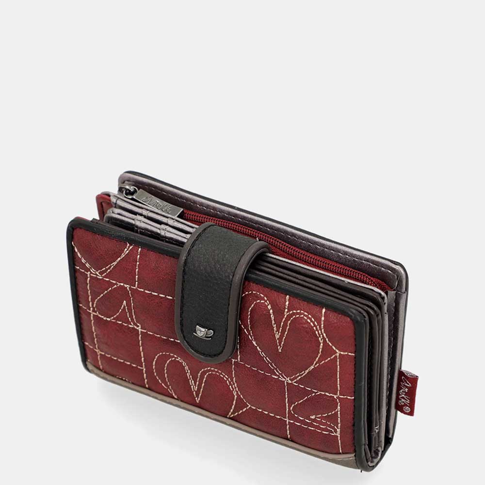 Anekke Portafoglio Medio RFID | Collezione Mademoiselle | Stile e Sicurezza