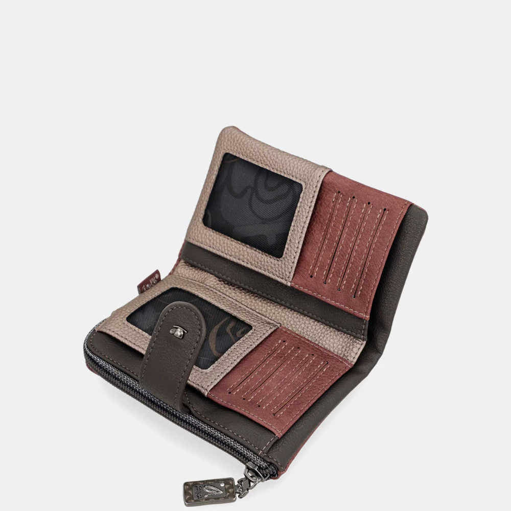 Anekke Portafoglio Flessibile RFID | Collezione Mademoiselle | Sicurezza