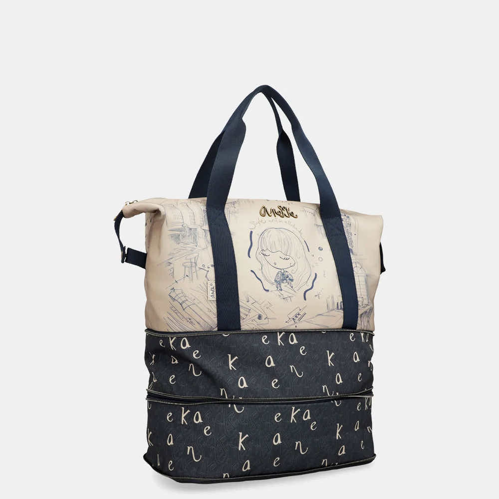 Anekke Borsa da Viaggio Estensibile | Collezione Studio | Massima Capienza