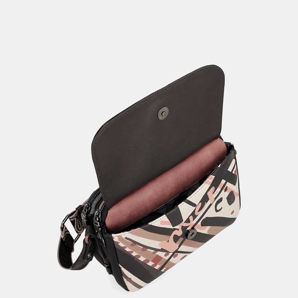 Anekke Tracolla Ovale a Patta | Doppio Scomparto | Collezione Parisian