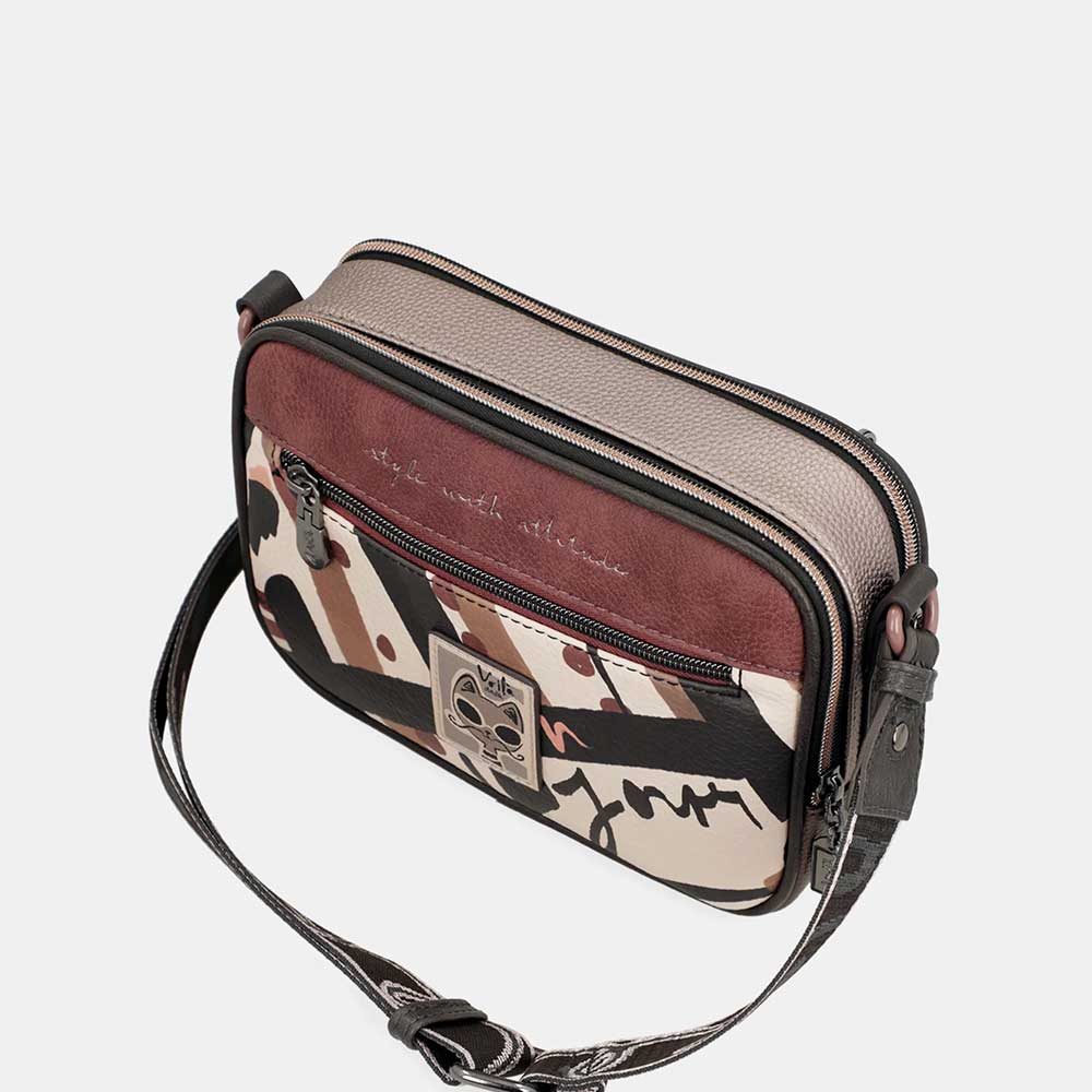 Anekke Tracolla 2 Scomparti | Collezione Mademoiselle | Organizzata