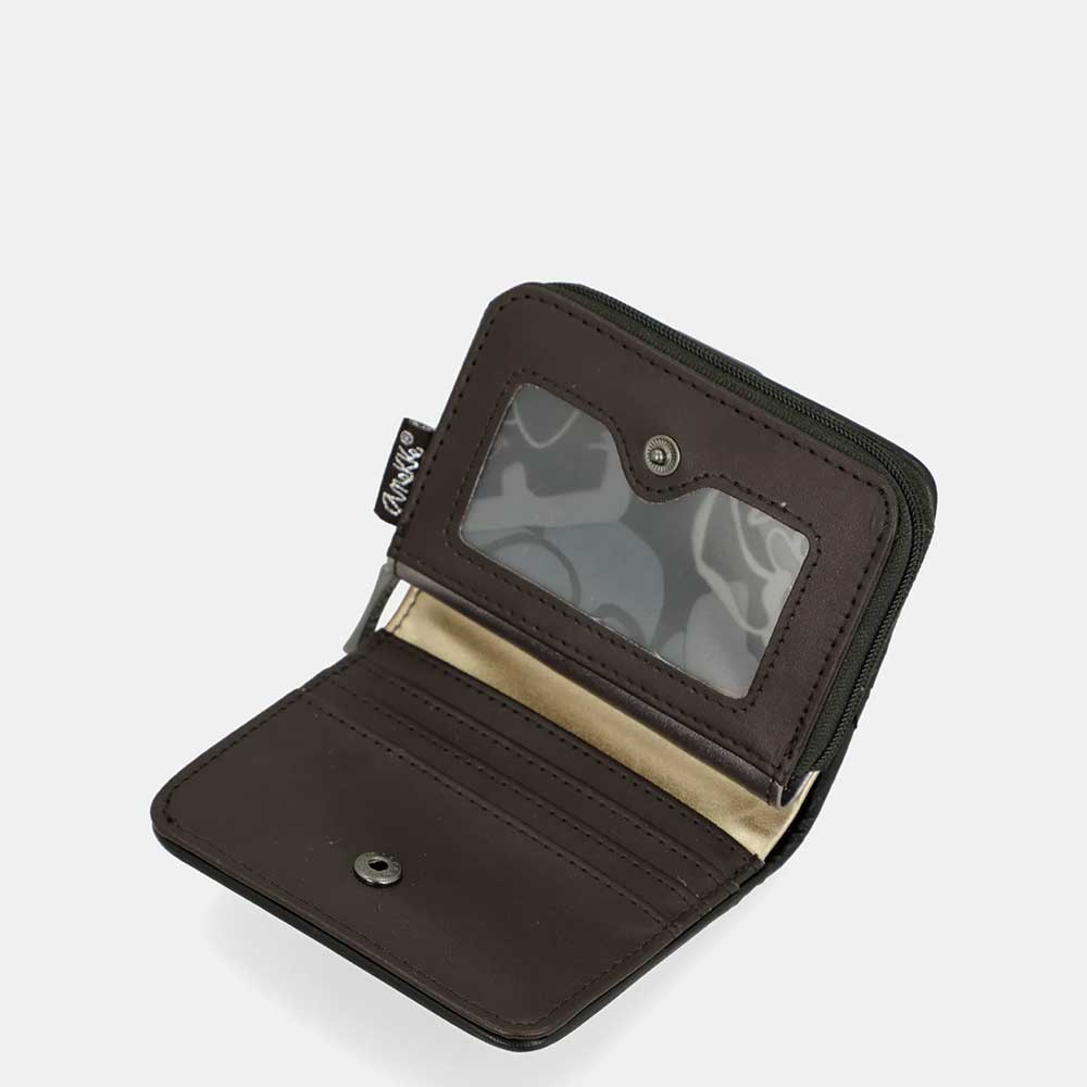 Anekke Portafoglio Piccolo RFID | Collezione Nature Koko | Compatto