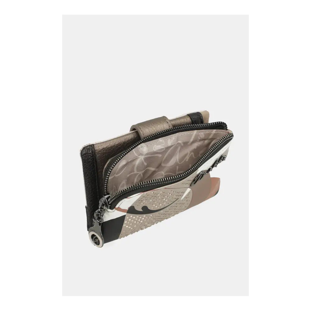 Anekke Portamonete Piccolo Eikon | Compatto e Sicuro | 12 cm