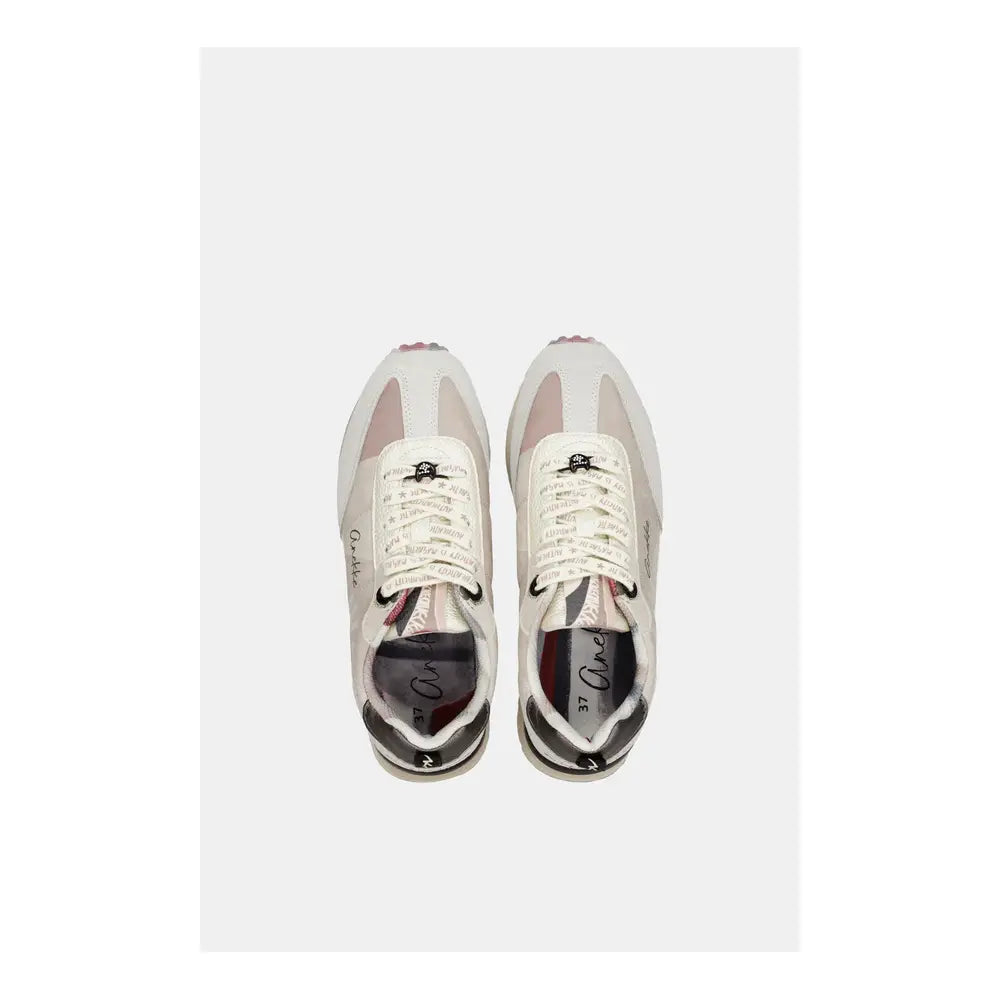 Anekke Sneakers Bianche con Motivi Artistici | Stile e Comfort Moderno