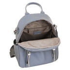Camomilla Milano | Zaino Casual Frizzy Azzurro | Zainetto Glamour con Dettagli Brillanti