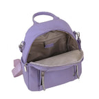 Camomilla Milano | Zaino Casual Frizzy Lilla | Zainetto Glamour con Dettagli Brillanti